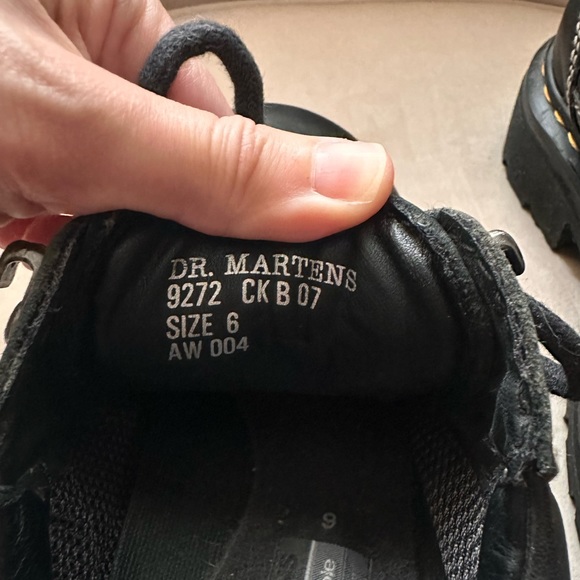 Rare Vintage Doc Martens Dr Martens 9272 never worn made in England size 6 - Picture 2 of 6